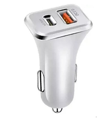 Car Charger 2.7amp USB + PD15w