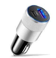 Car Charger 3.0 + 20wPD Single USB + Type C