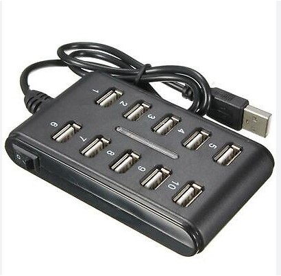 USB HUB 6 In 1 Port With Fast Charging SS7