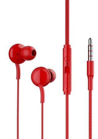 PVC Plain Wire Earphones M05