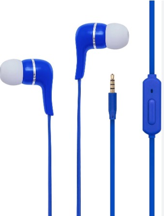 PVC Plain Wire Earphones M07