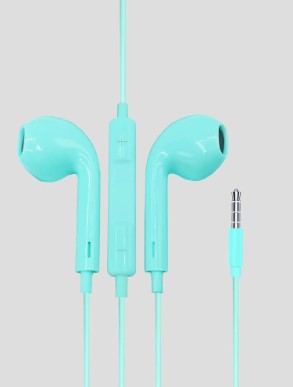 Nylon Plain Wire Earphones M09