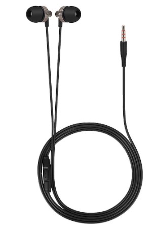 PVC Dual Shade Wire Earphones M14