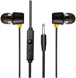 PVC Dual Shade Wire Earphones M10