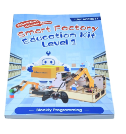 ACEBOTT Smart Factory Education Kit Level 1 Year 1 Level 1 Textbook (Blockly Programming)
