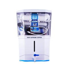KENT GRAND PLUS ZWW 9 LTR MINERAL RO+UV+UF+TDS CONTROL+ UV LED IN TANK, (WHITE) 20LTR/HR 20 L RO + UV + UF + TDS Control + UV in Tank Water Purifier  (White)