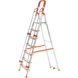 Pro Home Aliminium Ladder with Railing 7 Step