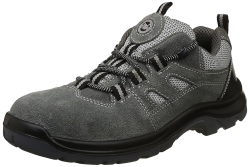 Allen Cooper Steel Toe Safety Shoes Low Ankle PU Sole Size 10 UK/India Grey, AC-1439