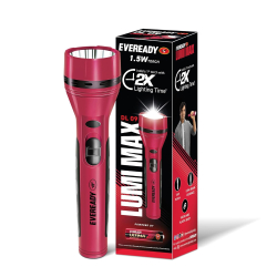 Eveready DL 09 LUMI MAX 1.5W Big Head Torch | ULTIMA Alkaline AA | Flasher Function