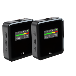 AUSHA K50 Wireless Lavalier Microphone with TFT Display