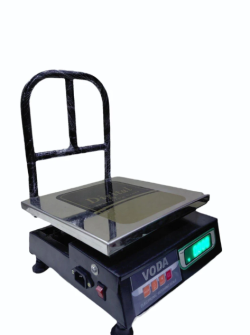 Voda 100kg Bench Model Scale | 10g Accuracy, 250x250mm Pan, 1-Year Warranty