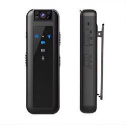AUSHA E1 BODY CAM (Mini Body Camera with 5 Hours Battery Backup)
