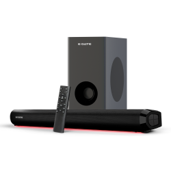 E GATE Enigma 306 | 210W 2.1 Surround Home Theatre TV Sound Bar, Wired 6.5