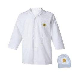 ESD appron/Cap white