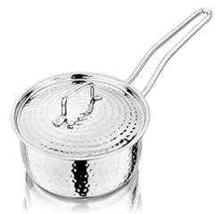 NIRLON Triply Hammered Stainless Steel Sauce Pan 16cm