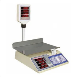 Voda 30kg Platform Counting Scale for Retail | 2g Accuracy, Mild Steel