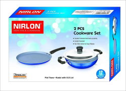 Nirlon Non Stick Aluminium 2 Pieces cookware Set