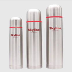 Skyline Double Wall Insulated Stainless Steel Water Bottle – 750ml Hot & Cold Flask