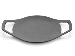 Nirlon Cast Iron Gas & Induction Compatible Concave Tawa 23.5cm