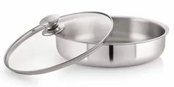 Nirlon Platinum Triply Frying Pan 24 cm