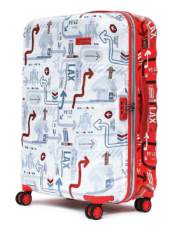JFK Duo Hard Luggage Trolley| Uppercase Travel trolley bag