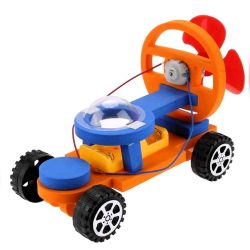 DIY Educational Early Learning Wind Colorful Car Toy