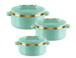 Milton Curve Jr Gift Set – Inner Stainless Steel Casserole Set (3 Pieces)