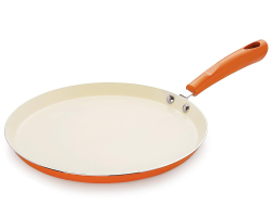 Nirlon Non-Stick Induction Ceramic Coated Flat Tawa 26cm