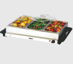 Skyline 300W Buffet Server – Triple 2.5L Trays | Keep Your Food Warm & Fresh