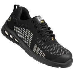 Safety Jogger Ecofitz Knitted Fabric Steel Toe Safety Shoes with Anti-Static PU Sole, Size 11 UK/India