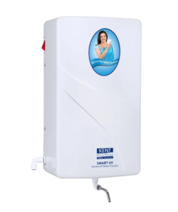 KENT 11138 Smart | 4 Stage Smart Online Water Purifier | Wall Mountable | High Purification Upto 60 L/hr UV Water Purifier (White)