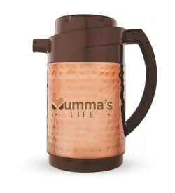 Mumma's Life Tuffy Brown Kettle 800 | 800ml Durable Kettle | Rust-Resistant