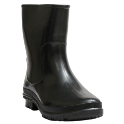 Hillson Don Black Rainwear Gumboot Height 13 Inch, Size 10 UK/India