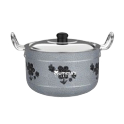 Mumma's Life Powder Coating Handi 4L | Family-Size Non-Stick Cooking Pot