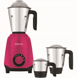 Bajaj Ninja Series Quartz 750W Garnet Pink Mixer Grinder