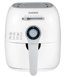 Air Fryer 4.7L 1400W I Healthy Oil free Cooking, Baking & Roasting | CAF-C0510D | White |Cuckoo Appliances