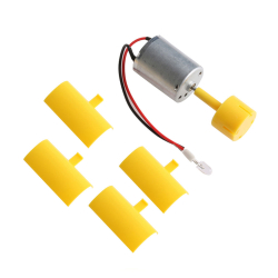 DIY Mini Wind Turbine Blade Vertical Axis Micro Generator Blades Small Set