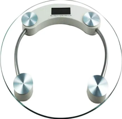 Voda Tempered Glass Weighing Scale | 150kg Capacity, 100g Accuracy, LCD Display