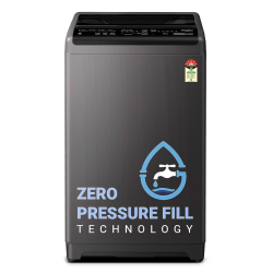 Whirlpool 7kg 5 Star Grey Fully- Automatic Top Loading Washing Machine for Hard Water Wash with ZPF Technology