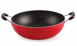 Nirlon Non-Stick Gas Compatible Kadhai 26cm