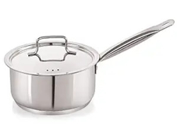 Nirlon Stainless Steel Impact Bonded Sauce Pan 16cm