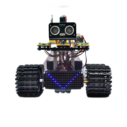 Keyestudio Mini Caterpillar Tank Robot V3.0 For Arduino Kit Robot Car DIY Programmable STEM Toys