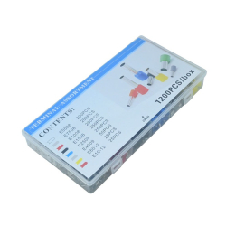 1200Pcs Cold Pressed Crimping Terminal Kit