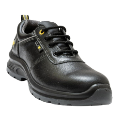 Hillson Clawz CL02 Steel Toe Safety Shoes PU Sole High Ankle Black Real Leather Size 7 UK/India