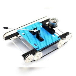 DIY Blue interesting Tank Toy Assembly Kit