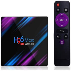 AUSHA H96 Android Box 4K with Bluetooth, 4GB/32GB, Dual WIfi
