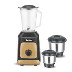 Skyline 600W Mixer Grinder with 3 Jars – Power-Packed Performance, Made in India