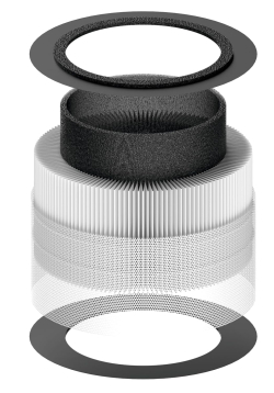 Honeywell Air Touch V1 Replacement Filter | Original 3-in-1 Filter for 235 Sq.Ft Air Purifier