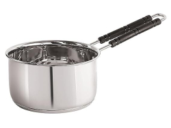 Nirlon Stainless Steel Sandwich Bottom Sauce Pan 18cm