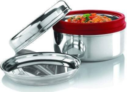 MILTON Supreme Lunch Small | Stainless Steel Insulated Lunch Box | BPA Free | Compact Hot Food Container